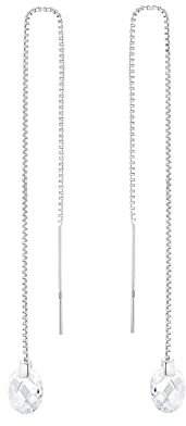 Amor Ohrhänger für Damen, 925 Sterling Silber, Zirkonia synth.