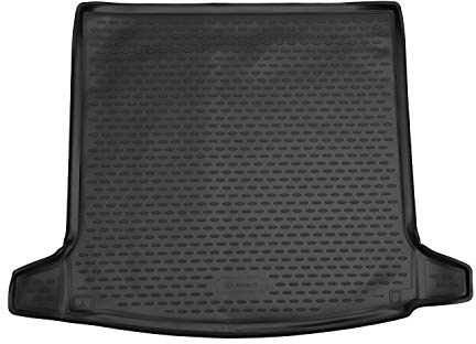 Element Passform Kofferraumwanne Laderaumwanne für Mercedes CLA-Klasse X117 180 Shooting Brake 2015-2019 Wagen 1 TLG, Schwarz