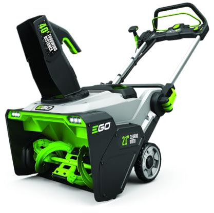 EGO Power+ SNT2110 Peak Power Souffleuse à Neige sans Fil 56 V 53,3 cm avec tarière en Acier et Chargeur Non Inclus