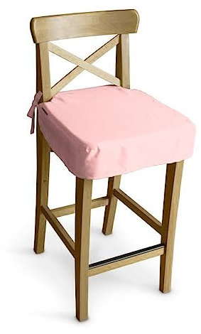 Dekoria Housse de chaise de bar de remplacement Ingolf Housse de modèle Ingolf Poudre Rose