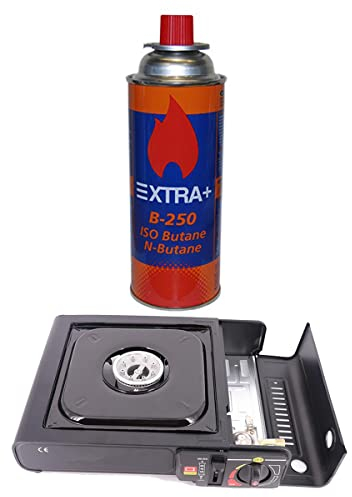 bombonas de gas para camping gas portatil hornillo de gas cocina de gas con un fogon estufa infernillo portatil gas butano fuego pack de 1 cartucho gas de recambio para fogones gas butano portatil