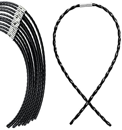 10 Stück für Bosch Afs 23-37 Trimmerfaden Bosch F016800431 Ersatz-Trimmerschnur für Bosch Freischneider AFS 23 bis 37 zubehör Schneidgewinde, 37 cm × 3,5 mm (10 Stück)