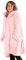 Snug Rug Hoodie Felpa con Cappuccio Oversize Sherpa Coperta, Morbida e Calda, Gigante Comoda Felpa in Pile Sherpa, Taglia Unica, Adulti Unisex Coperta indossabile con cappuccio (quarzo rosa)