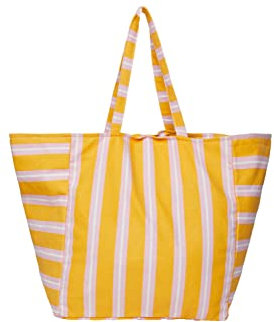 PIECES Damen Pclala Large Tote Bag Bc, Banana, keine Angabe