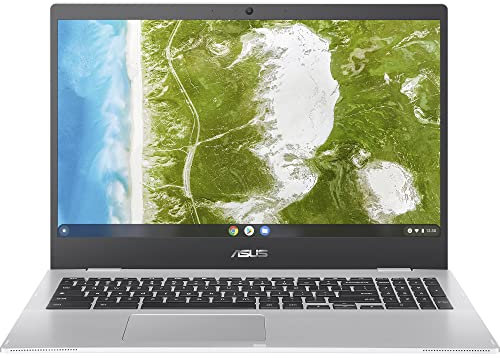 ASUS Chromebook CX1 CX1500CKA, Ordinateur Portable 15,6 Anti-Glare, Intel Celeron N4500, RAM 8 Go, 64 Go eMMC, Intel UHD Graphics 600, ChromeOS, Argent