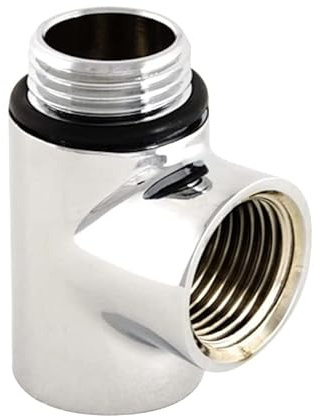 Warmehaus Towel Rail Warmer Radiator T Piece Chrome