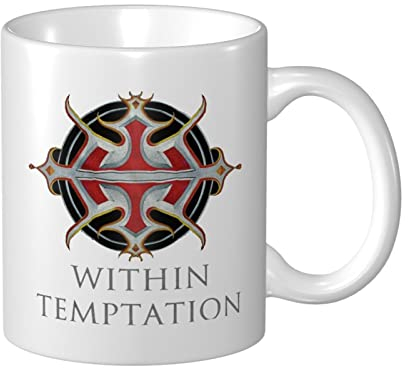 Oudrspo Within Hat Temptation Keramikkaffeetassen, Kaffeetasse Keramikbecher Neuheit Becher großer Teetassen für Büro und Zuhause