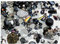 65 g Glasperlen-Mix, Unterirdischer Schatz, Tschechisches Glas (Mix of Czech Glass Beads for Jewelry Making, Beads & Bead assortments. Pressed Beads, Matubo, Rocailles et al. Mixed Shapes and Size)