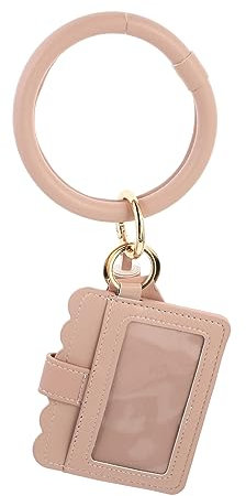 FOMIYES Pochette De Rangement Pour Maquillage Et Étui Cuir Pu Avec Bracelet Accessoire Pratique Et Élégant Rose