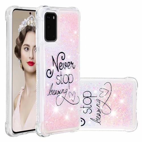 Hülle Case für Google Pixel 8a Glitzer Handyhülle Stoßfestes Tasche für Google Pixel 8a Diamond Flüssige Cover Bumper TPU Schutzhülle für Google Pixel 8a Handy Hüllen Traumfänger