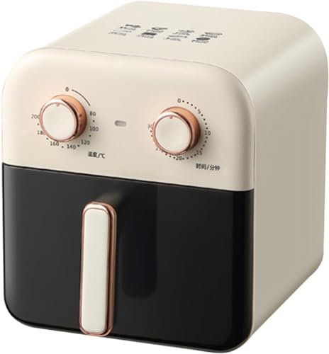 Freidora de aire multifuncional de gran capacidad, fácil de limpiar, apta para fiestas gourmet, horno 2 en 1, apta para 1-6 personas