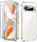 CAUHENYEE Funda para Google Pixel 9 Pro XL con 2 Protectores de Pantalla de Cristal Templado, Funda Transparente de Silicona TPU Suave, a Prueba de Golpes