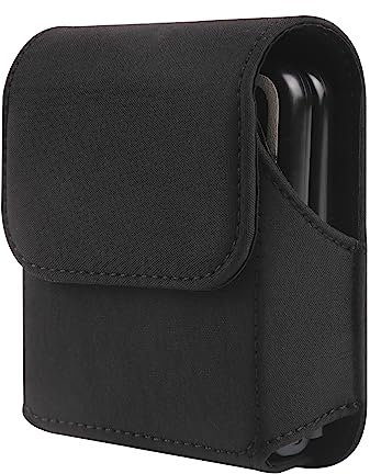 Gürteltasche Herren Schwarz Kompatibel mit Samsung Galaxy Z Flip 6/5/4/3/2/1, Wasserdicht Handytasche Gürtelclip Hülle Hüfttasche Kompatibel mit Huawei P50 Pocket/Motorola Razr 5G/Razr 40 50 Ultra