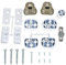 SPARES2GO Integrated Door Hinge Fixing Kit for Candy CBD CBD4 CBD5 CBWD CBWM Washing Machine