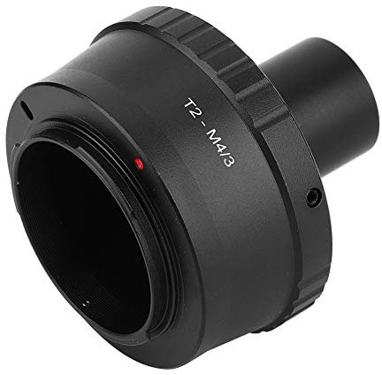 Adapter Microscope Camera Adapter 7×7×7 Metal Adapter 23.2mm Mount Microscope Eyepiece for M4 3 Mount Mirrorless Camera