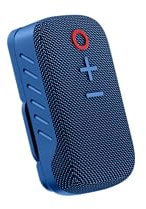 WYE OutdoorActive IPX5 Waterproof Wearable Mini Wireless Speaker – Bluetooth 5.3, USB-C Charging, 10-Hour Playtime, Siri & Google Voice Assistant, Durable, Available in Beige, Black, Blue (Blue)