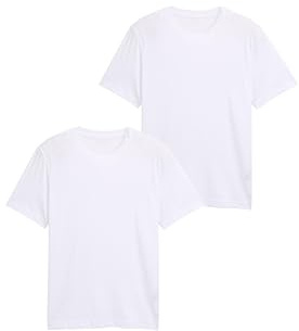 Tom Tailor Herren 1048393 T-Shirts aus Baumwolle im 2er-Pack (2er Pack)