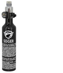 Genérico Soger Botella HPA 0.21L/13ci con Regulador Soger – Sistema de Aire a Alta Presión para Airsoft y Paintball