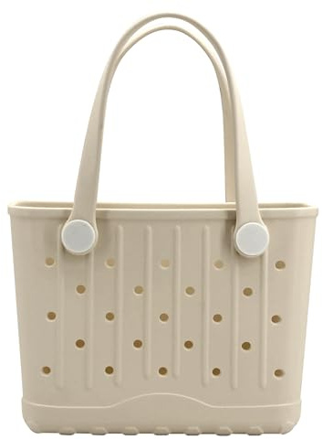 Petit sac fourre-tout en caoutchouc imperméable et lavable pour le sport, la plage, le bateau, l'extérieur