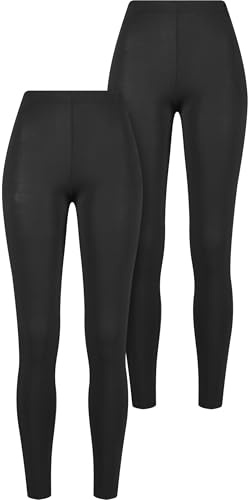 Urban Classics Ladies Bamboo Leggings 2-Pack