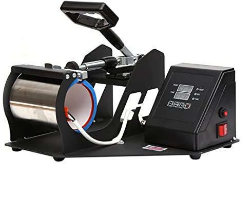KOROBIE Transferpresse, Thermische Übertragung Digital Backbecher Maschine Personalisierte Benutzerdefinierte Farbwechselbecher Transferbecher Thermotransfer Maschinen Tasse Druckmaschine