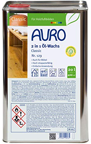 AURO 2 in 1 Öl-Wachs Classic - 20L
