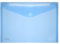 FolderSys Dokumententasche, Querformat, A4, PP, mit Deckel, 1 Stück Blau und transparent