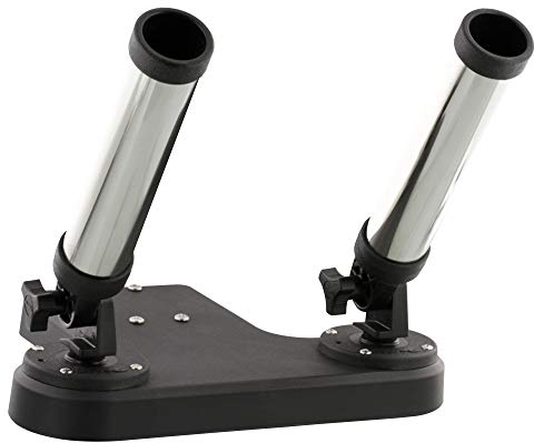 Scotty 0447, HP Dual Rod Holder, Schwarz, Einheitsgröße