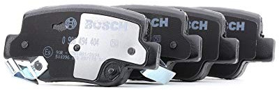 Bosch BP1328 - Brake Pads Car Rear Axle - 1 Set of 4 Pads | Bosch Quality - Reduced Noise and Dust - ECE-R90 Certified - Copper-Free