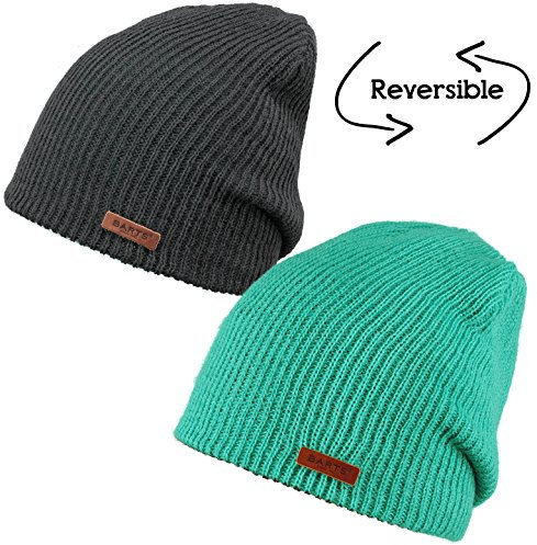 Barts Globus Herren Mütze Strickmütze Men Beanie Wendemütze