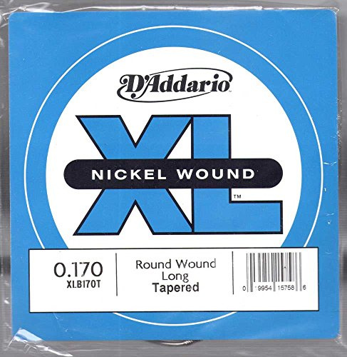 D'Addario XLB170T Strong Nickel Wound Bass Guitar Strings
