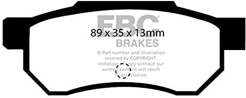 EBC Brakes DP642 Blackstuff Brake Pads