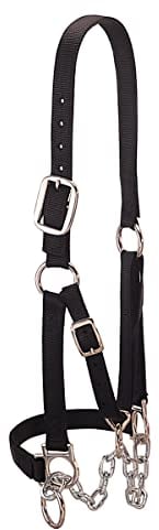 Weaver Lederhalfter, 35-0903-BK, Schwarz, Large