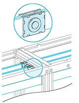 Schneider 04640 Connessione Barre H 50/60Mm, Bianco, 50/60 mm