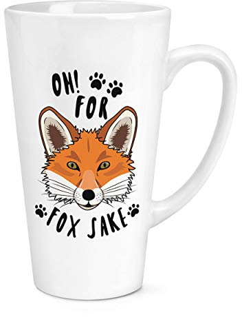 Oh für Fuchs Sake 17oz Groß Latte Becher Tasse