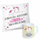 4youDesign Set Kissen + Tasse Sei Immer Du selbst, außer Du Kannst EIN Einhorn Sein - dann sei EIN Einhorn Einhorn- Geburtstagsgeschenk - originell Mädchen/für sie