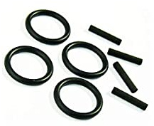 Tivoly 11591120003 Stecknüsse und Dichtungen für Steckschlüsseleinsätze 1/2 Zoll 21 bis 32 mm, Schwarz