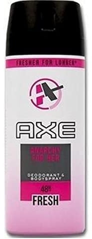 AXE Deodorant/Bodyspray WOMENANARCHY FOR HER - 6er Pack (6 x 150 ml)