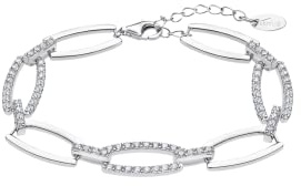LOTUS SILVER Armband Silber Damen LP3180-2/1 Sterling 925 ml Kette | Elegantes Armband, poliert mit feiner Verarbeitung 16 cm, Geburtstagsgeschenk, Jahrestag, Besondere Anlässe