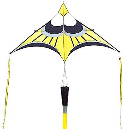 HQ 106391 - Hoffmanns Canard Delta S Yellow, Einleiner, ab 14 Jahren, 165x295cm, Polyester 35kp empfohlen (nicht inkl.), 2-5 Beaufort