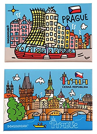 Prag Doppel-Magneten, 2 Stück