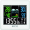 ECG MS 300 Multifunktions Wetterstation mit Funk-Außensensor, Wettervorhersage für 1 Tag, Thermometer, Hygrometer, Indoor/Outdoor (Farbdisplay), Weiß S, Weiss