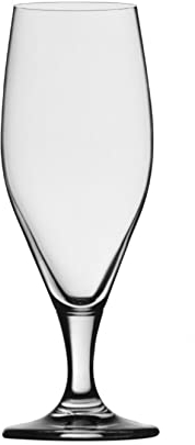 Stölzle Lausitz Iserlohn Biergläser 6er Set 275 ml – Elegantes Bierglas ideal für Pils & andere Biere – Stilvolle Biergläser aus hochwertigem Kristallglas – Spülmaschinengeeignet & Made in Germany