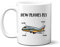 How Planes Fly Mug, Funny Hilarious Aeroplane Pilot Flying Personalised Cup for Him or Her