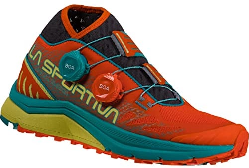 LA SPORTIVA Damen Jackal II Boa Schuhe, cherry tomato-lagoon, EU 40.5