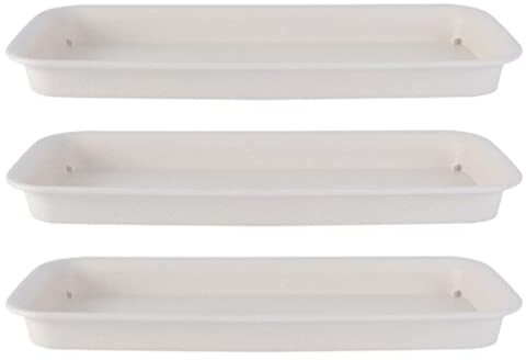 Bandejas De Plástico para Macetas Platos Multiusos para Macetas De Fácil Mantenimiento