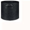 QUINTRA Vaso in tessuto non tessuto con manici, resistente fioriera da giardino per patate, pomodori, verdure e frutta, nero, 25 cm (nero, F)