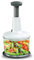 Vivo Technologies Hand Press Food Chopper Manual Food Chopper Processor Express Hand Held Chopper Portable Blender Large 8.5-Cup Chop & Cut Fruits Vegetables Herbs Onions