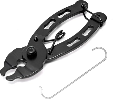 Fahrradkette Splitter Bike Spanner Ketten Zange Fahrrad Ketten Werkzeug Tragbare Fahrradkettenzange mit Kettenhaken, für Rennrad Sportbike Fahrrad Mountainbike, Entfernen Kettengliedern Werkzeug