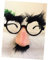 Amosfun Schnapsgläser Schnurrbart Brille Augenbrauenbrille Kleidung Kind Große Nase